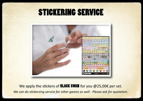 Stickering Service for Black Swan